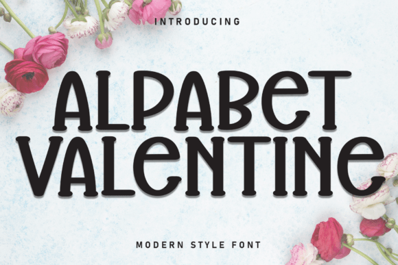Alpabet Valentine: A Playful Display Font for Marketers