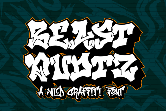 Beast Quotz: A Bold Display Font for Urban Brands