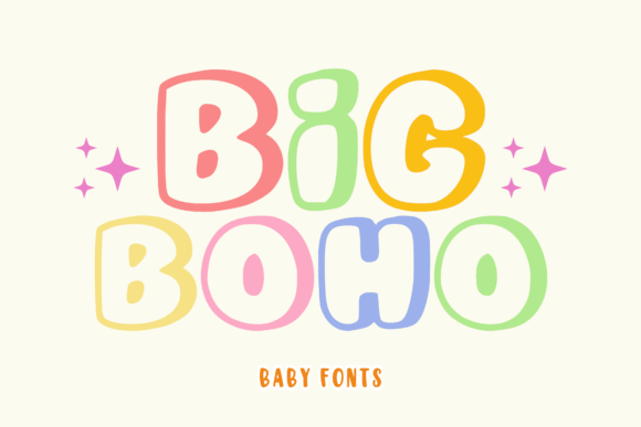 Big Boho Font Review: A Cheerful Display for Modern Design