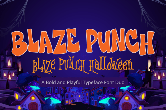 Blaze Punch Font Duo: A Bold Choice for Web Headers