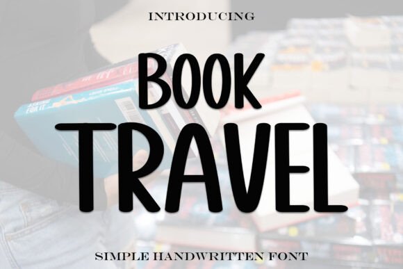 Book Travel Font for Elegant Web Design