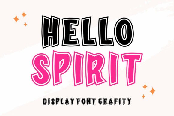 Boost Campaign Impact with Hello Spirit Display Font
