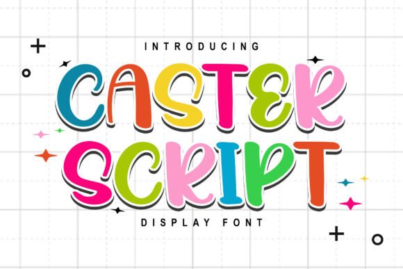 Caster Script Typeface for Bold Branding