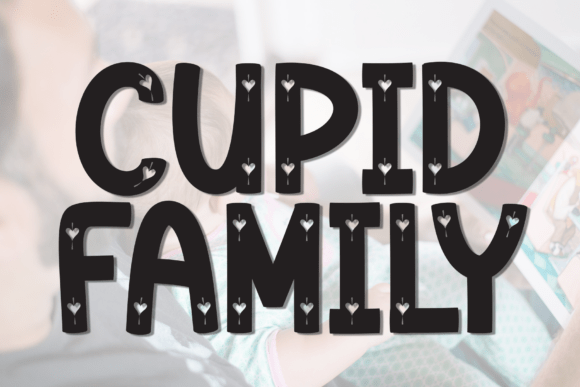 Cupid Family: A Handwritten Display Font for Joyful Campaigns