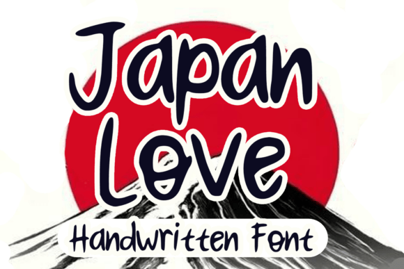 Japan Love Font for Modern Web Design
