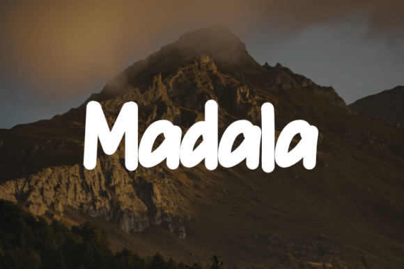 Madala: A Bold Display Font for Fashion Campaigns