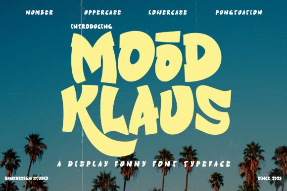 Mood Klaus Font for Bold Campaigns