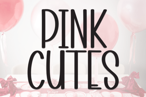 Pink Cutes: A Sweet Display Font for Branding