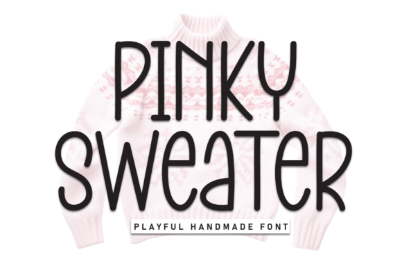 Pinky Sweater Display Font for Web Design