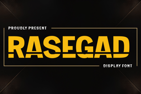 Rasegad: The Perfect Display Font for Crafters