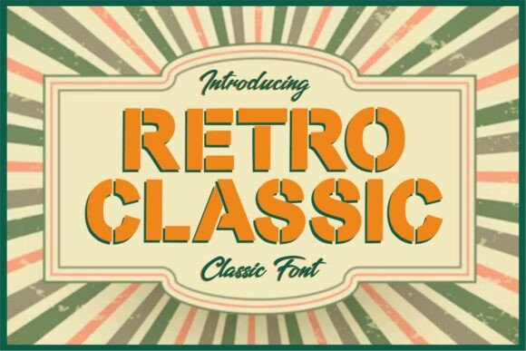 Retroclassic Regular: A Vintage Display Font Review
