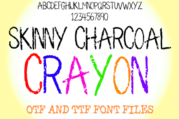Skinny Charcoal Crayon Font Review & Download Guide