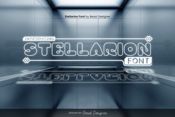 Stellarion: A Futuristic Display Font for Tech Brands