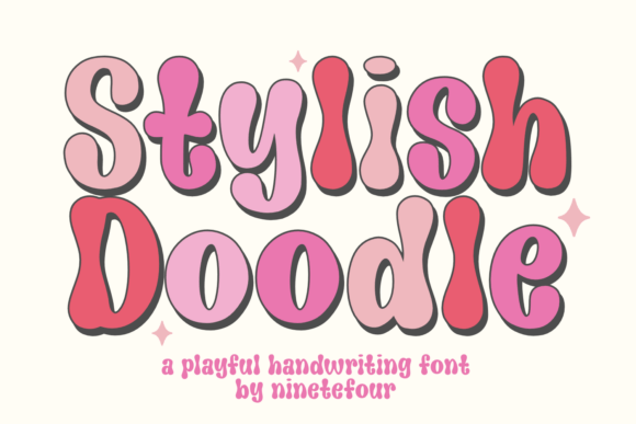 Stylish Doodle: A Playful Display Font for Web Design
