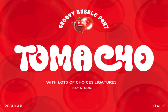 Tomacho Font for Retro Business Branding